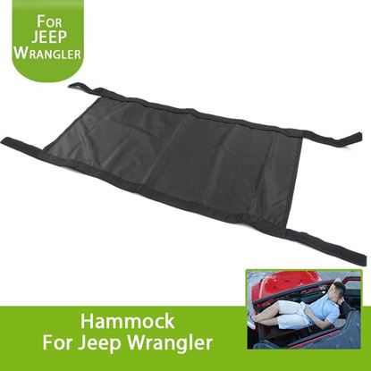 Picture of New Style Car Roof Waterproof Hammock Car Bed Rest for 1987-2017 Jeep Wrangler YJ, TJ, JK & JKU 4-door