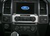 Picture of for Ford F150 F-150 2015 2016 2017 Audio Switches Panel Frame CD Media Voice Button Cover Trim Chrome Silver Red Frame