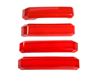 Picture of for Ford F150 2015 2016 2017 Interior Door Handle Grab Cover Trim Sticker Chrome Red Silver Dark Wood Grain (Pack of 4)