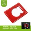 Picture of for Ford F150 2015 2016 2017 Car Interior 4x4 4WD System Adjust Switch Button Cover Trim Chrome Red Silver